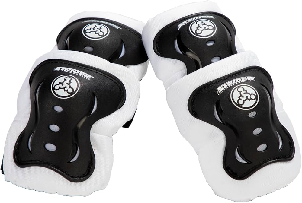Amazon.com : Strider Elbow & Knee Pads, Black - Easy to Attach